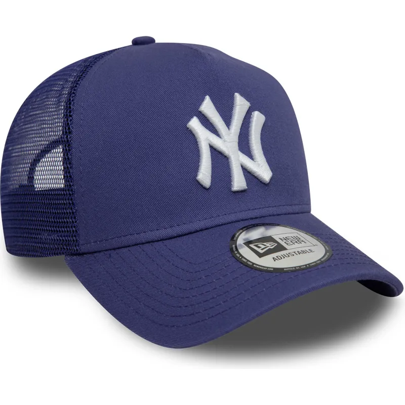 keps-trucker-violett-9forty-a-frame-league-essential-new-york-yankees-mlb-fran-new-era