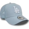 ljusbla-trucker-keps-9forty-a-frame-league-essential-fran-los-angeles-dodgers-mlb-av-new-era