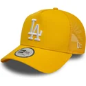 los-angeles-dodgers-mlb-new-era-9forty-a-frame-league-essential-gul-truckerkeps