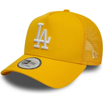 Gul 9FORTY A Frame League Essential truckerkeps från Los Angeles Dodgers MLB av New Era