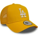 los-angeles-dodgers-mlb-new-era-9forty-a-frame-league-essential-gul-truckerkeps