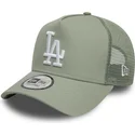 ljusgron-trucker-keps-9forty-a-frame-league-essential-fran-los-angeles-dodgers-mlb-av-new-era
