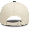 justerbar-9forty-colour-block-beige-och-gron-bojd-keps-oakland-athletics-mlb-fran-new-era