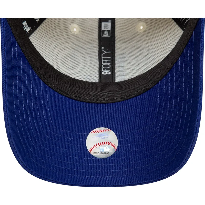 bojd-beige-och-bla-justerbar-keps-9forty-colour-block-fran-los-angeles-dodgers-mlb-av-new-era