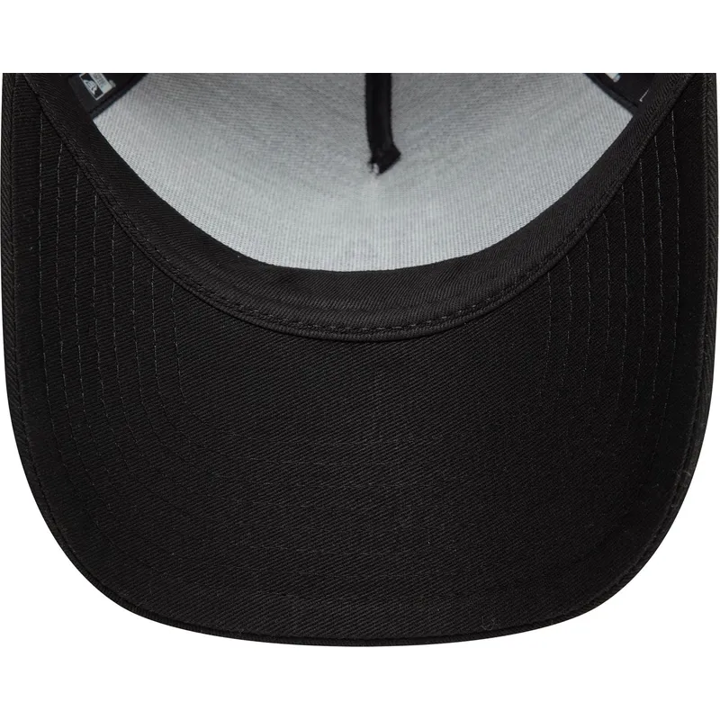 svart-kurvad-snapback-keps-med-bla-logotyp-9forty-a-frame-world-series-patch-fran-los-angeles-dodgers-mlb-av-new-era