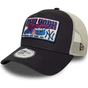 new-era-new-york-yankees-mlb-9forty-a-frame-patch-marinbla-truckerkeps