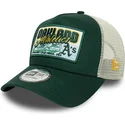 gorra-trucker-verde-9forty-a-frame-patch-de-oakland-athletics-mlb-de-new-era