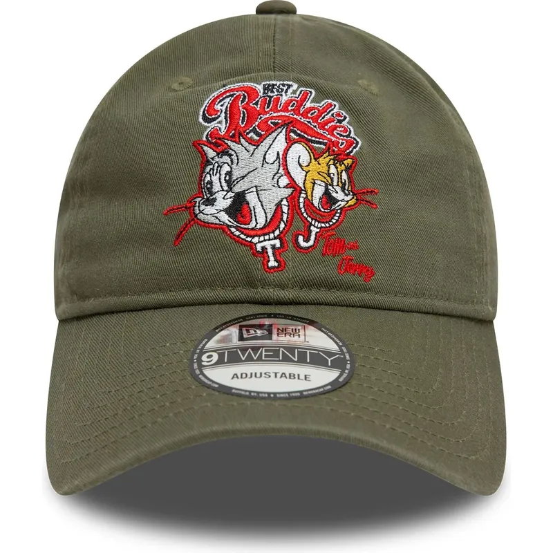 gron-bojd-justerbar-keps-9twenty-tom-och-jerry-looney-tunes-fran-new-era