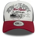 flerfargad-trucker-keps-9forty-a-frame-tom-och-jerry-looney-tunes-fran-new-era
