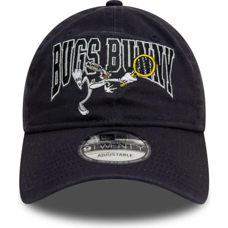 marinbla-bojd-justerbar-keps-9twenty-washed-med-bugs-bunny-looney-tunes-fran-new-era