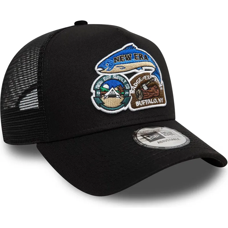 svart-trucker-keps-9forty-a-frame-outdoor-patch-fran-new-era