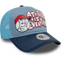 keps-trucker-bla-9forty-a-frame-graphic-fran-attitude-is-everything-av-new-era