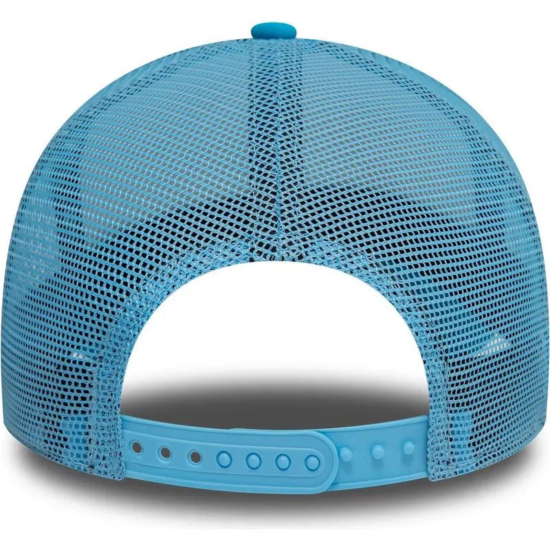 9forty-a-frame-foam-vit-och-bla-truckerkeps-for-kvinnor-fran-florida-beach-stader-och-strander-av-new-era