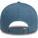 bla-justerbar-bojd-keps-for-kvinnor-9forty-denim-icon-heart-los-angeles-dodgers-mlb-fran-new-era