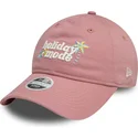 gorra-curva-rosa-ajustable-para-mujer-9twenty-de-holiday-mode-de-new-era