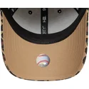 justerbar-leopardskarmkeps-for-kvinnor-9forty-new-york-yankees-mlb-fran-new-era