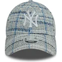 bla-bojd-justerbar-keps-for-dam-9forty-tweed-fran-new-york-yankees-mlb-av-new-era