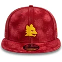 gorra-plana-roja-snapback-9fifty-tie-dye-de-associazione-sportiva-roma-serie-a-de-new-era