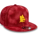 gorra-plana-roja-snapback-9fifty-tie-dye-de-associazione-sportiva-roma-serie-a-de-new-era