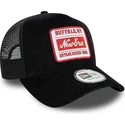 svart-trucker-keps-9forty-a-frame-patch-cord-fran-new-era