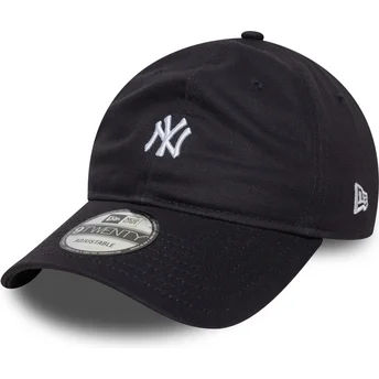 Marinblå justerbar 9TWENTY Mini Logo-keps från New York Yankees MLB av New Era