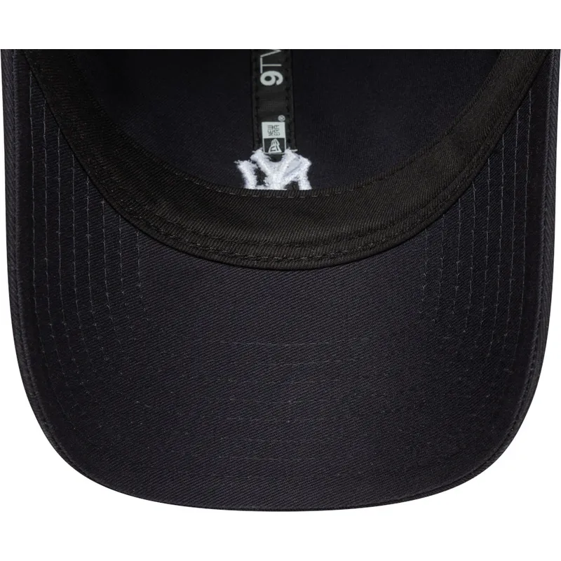 marinbla-bojd-keps-justerbar-9twenty-mini-logo-new-york-yankees-mlb-fran-new-era