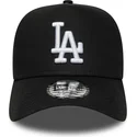 gorra-curva-negra-snapback-e-frame-league-essential-de-los-angeles-dodgers-mlb-de-new-era