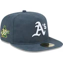 gron-platt-keps-justerad-59fifty-a-frame-championship-side-flag-oakland-athletics-mlb-new-era