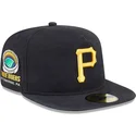 gorra-plana-negra-ajustada-59fifty-a-frame-championship-side-flag-de-pittsburgh-pirates-mlb-de-new-era