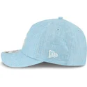 ljusbla-kurvad-keps-snapback-9forty-m-crown-a-frame-cotton-weave-fran-atlanta-braves-mlb-av-new-era