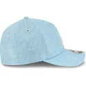 ljusbla-kurvad-keps-snapback-9forty-m-crown-a-frame-cotton-weave-fran-atlanta-braves-mlb-av-new-era