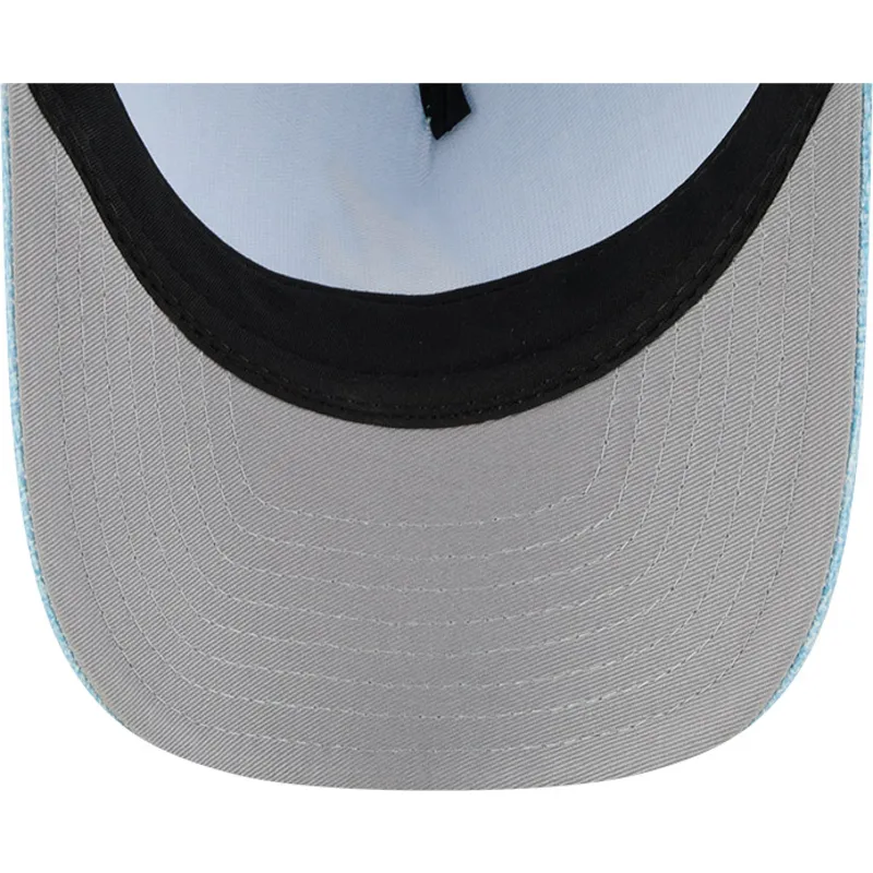 ljusbla-kurvad-keps-snapback-9forty-m-crown-a-frame-cotton-weave-fran-atlanta-braves-mlb-av-new-era