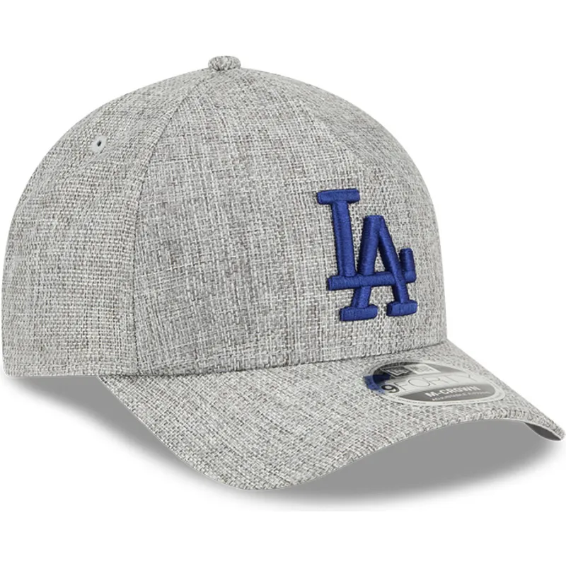 gra-kurvad-snapback-keps-med-bla-logotyp-9forty-m-crown-a-frame-cotton-weave-fran-los-angeles-dodgers-mlb-av-new-era