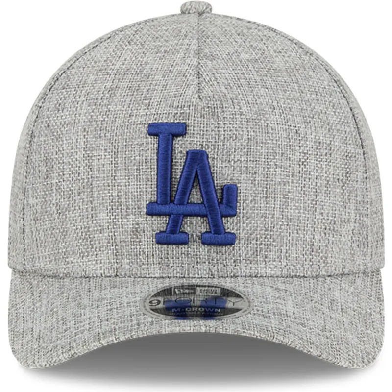 gra-kurvad-snapback-keps-med-bla-logotyp-9forty-m-crown-a-frame-cotton-weave-fran-los-angeles-dodgers-mlb-av-new-era