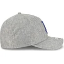 gra-bojd-snapback-keps-med-bla-logotyp-9forty-m-crown-a-frame-cotton-weave-fran-los-angeles-dodgers-mlb-fran-new-era