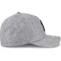 gra-kurvad-snapback-keps-med-marinbla-logotyp-9forty-m-crown-a-frame-cotton-weave-fran-new-york-yankees-mlb-av-new-era