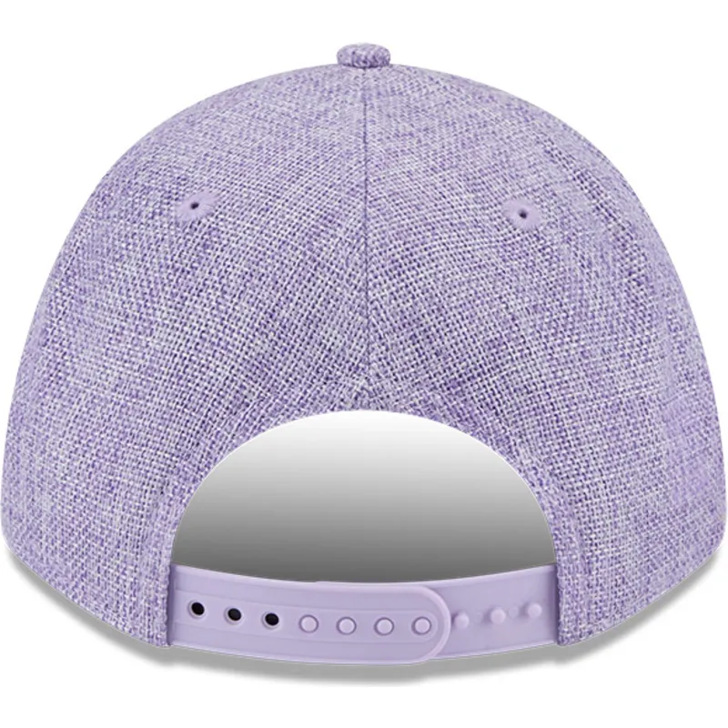 violett-bojd-keps-snapback-9forty-m-crown-a-frame-cotton-weave-fran-los-angeles-lakers-nba-fran-new-era
