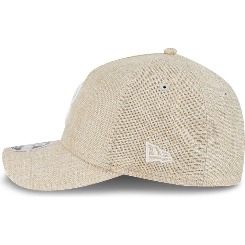 beige-bojd-keps-snapback-9forty-m-crown-a-frame-cotton-weave-fran-philadelphia-phillies-mlb-av-new-era