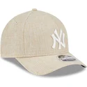 beige-bojd-keps-snapback-9forty-m-crown-a-frame-cotton-weave-new-york-yankees-mlb-fran-new-era