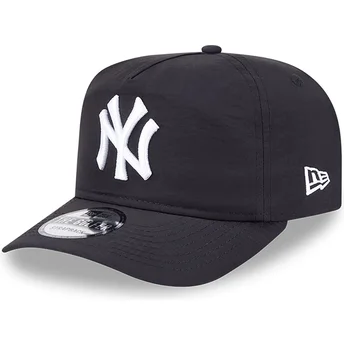 Justerbar svart kurvad golferkeps Everyday Nylon från New York Yankees MLB av New Era