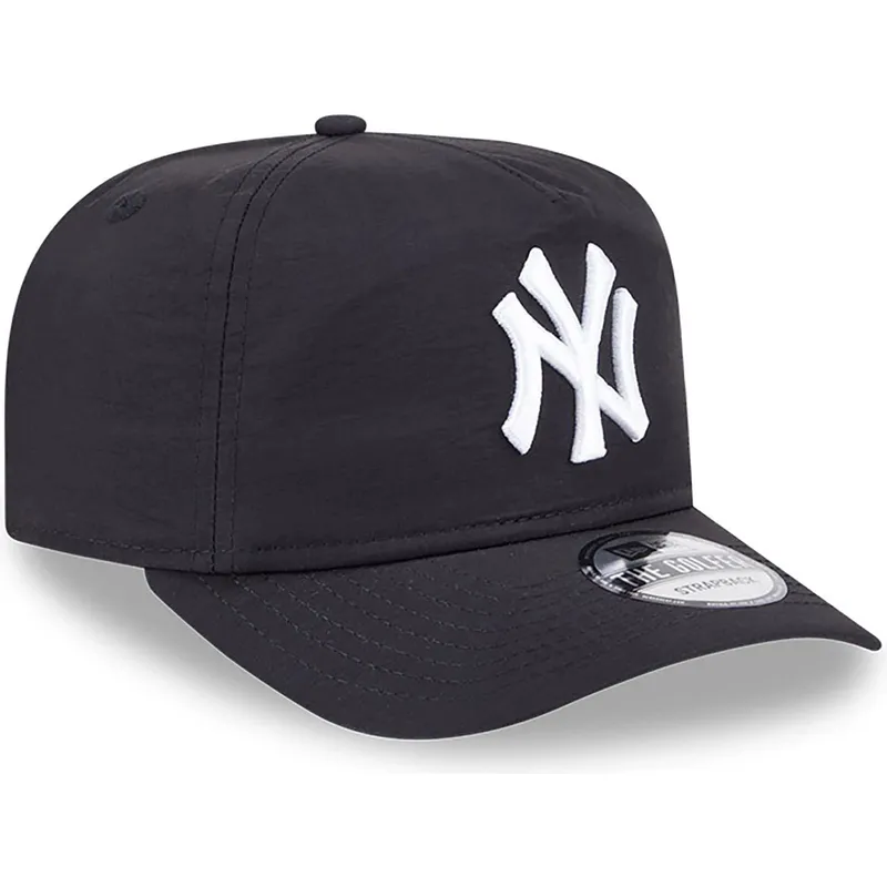 svart-justerbar-bojd-keps-golfer-everyday-nylon-fran-new-york-yankees-mlb-av-new-era