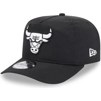 Justerbar svart böjd keps Golfer Everyday Nylon från Chicago Bulls NBA av New Era