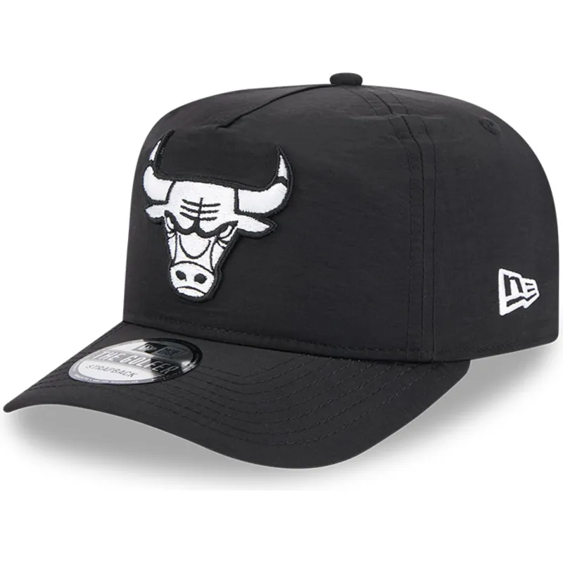 svart-justerbar-bojd-keps-golfer-everyday-nylon-fran-chicago-bulls-nba-av-new-era
