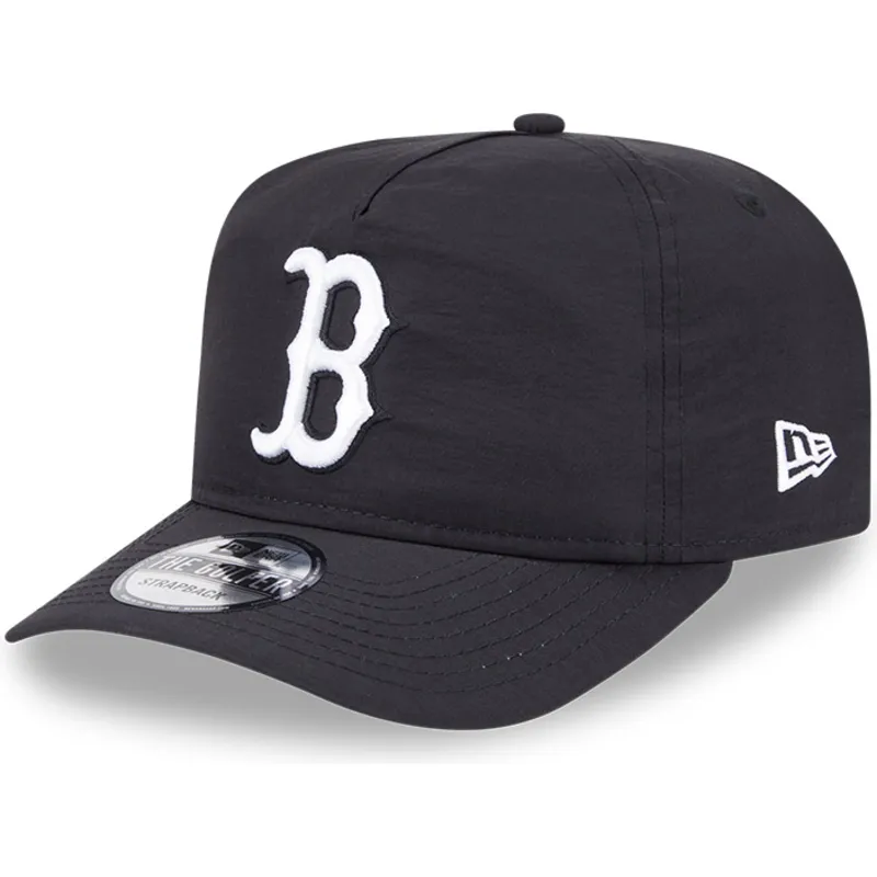 svart-justerbar-bojd-keps-golfer-everyday-nylon-fran-boston-red-sox-mlb-av-new-era