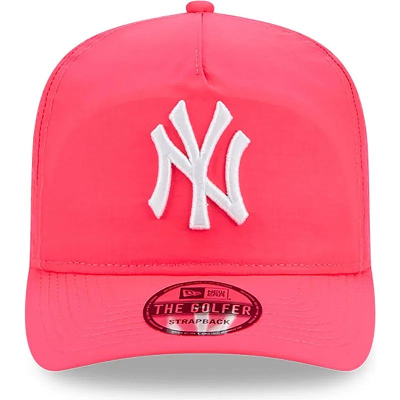 justerbar-rosa-bojd-keps-golfer-everyday-nylon-fran-new-york-yankees-mlb-av-new-era