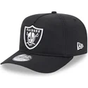 svart-justerbar-bojd-keps-golfer-everyday-nylon-fran-las-vegas-raiders-nfl-av-new-era