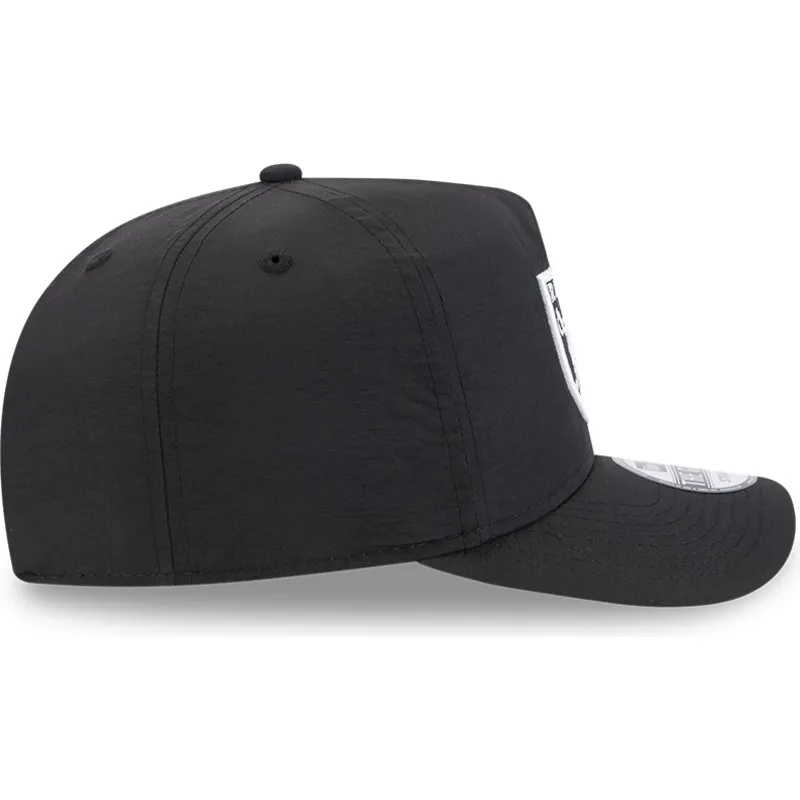 svart-justerbar-bojd-keps-golfer-everyday-nylon-fran-las-vegas-raiders-nfl-av-new-era