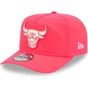 chicago-bulls-nba-new-era-justerbar-rosa-kurvad-skarmkeps-golfer-everyday-nylon