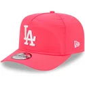 los-angeles-dodgers-mlb-new-era-justerbar-rosa-bojd-keps-golfer-everyday-nylon