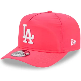 Justerbar rosa golfgolfare i nylon för vardagsbruk från Los Angeles Dodgers MLB av New Era